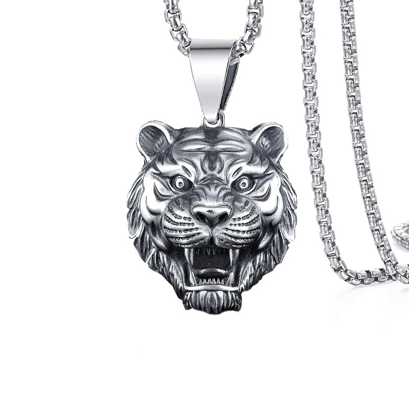Stainless Steel Necklace | Tiger & Leopard