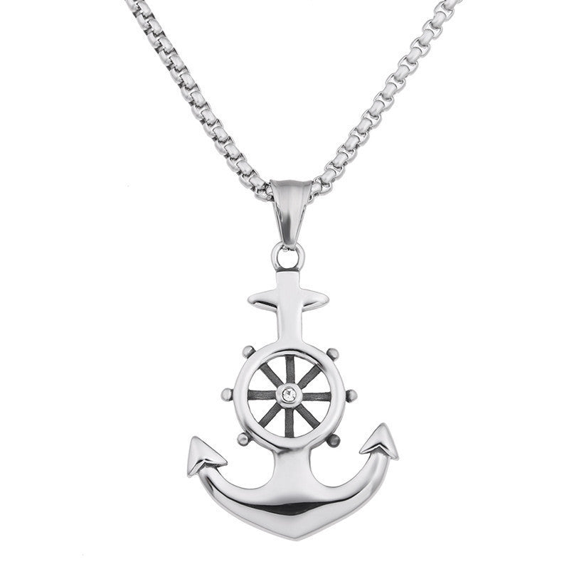 Stainless Steel Necklace | Anchor
