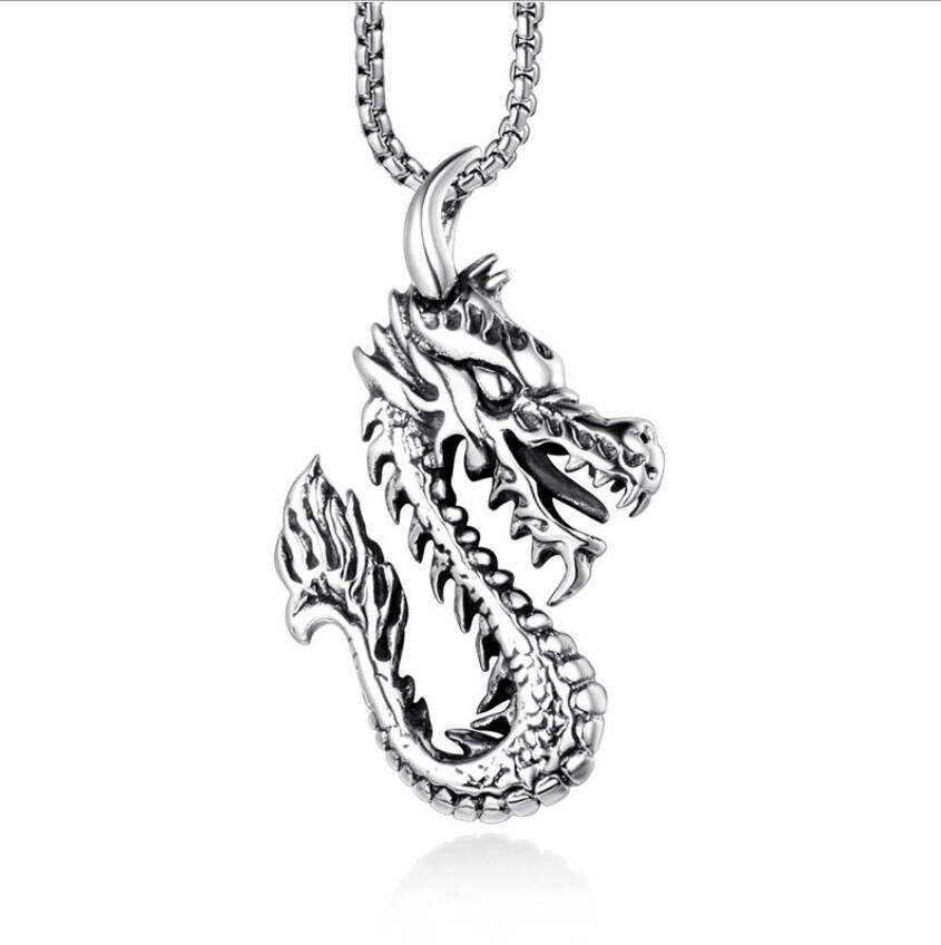 Stainless Steel Necklace | Dragon