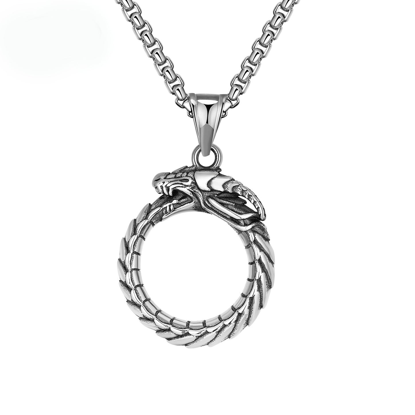 Stainless Steel Necklace | Dragon