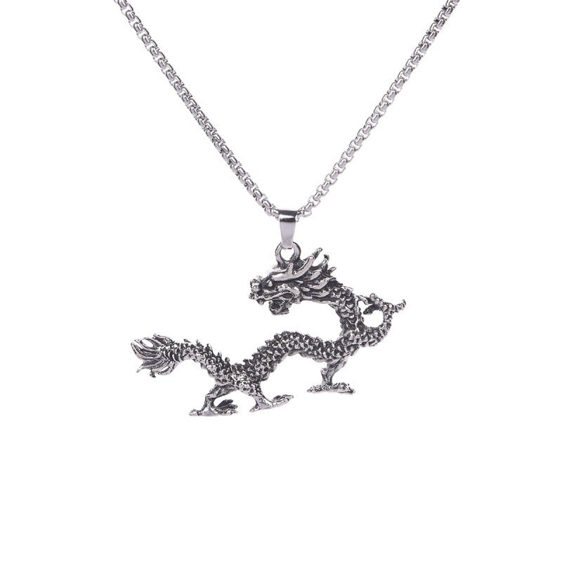 Stainless Steel Necklace | Dragon