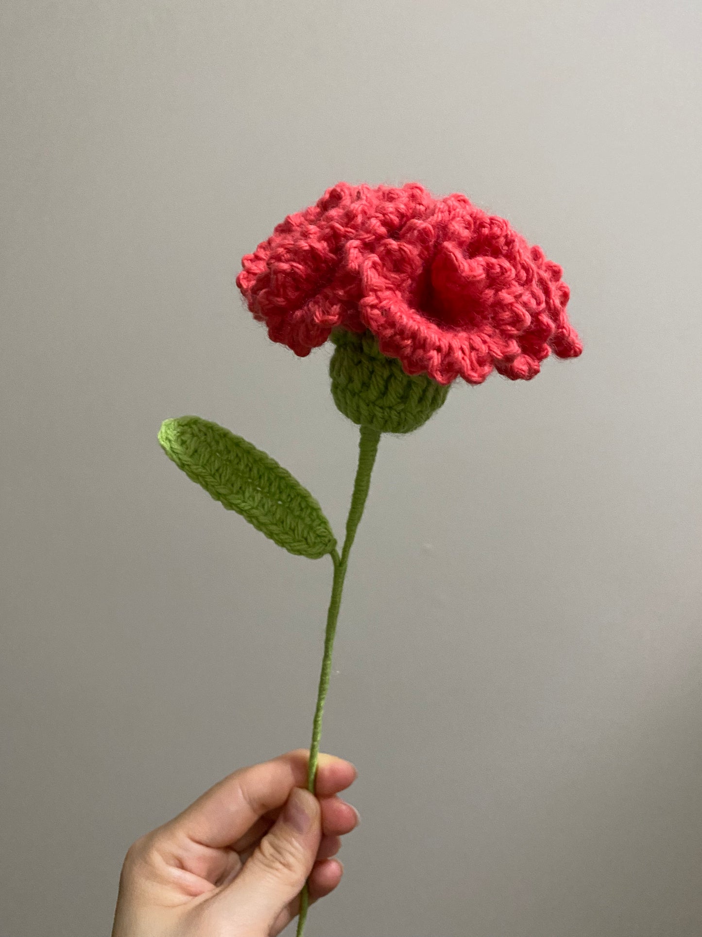 Crochet Flower ｜ Carnation