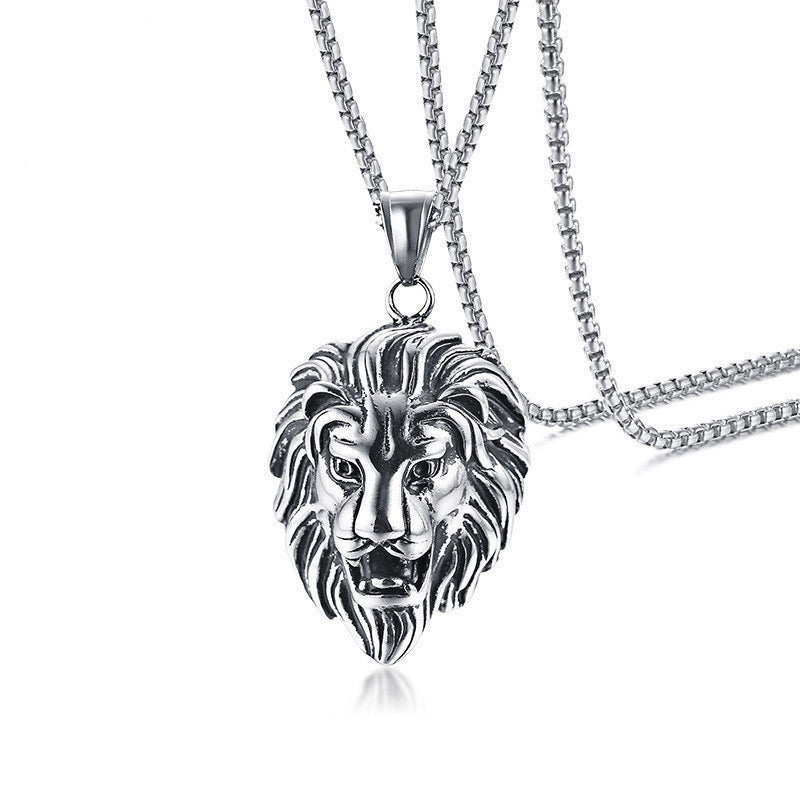 Stainless Steel Necklace | Lion