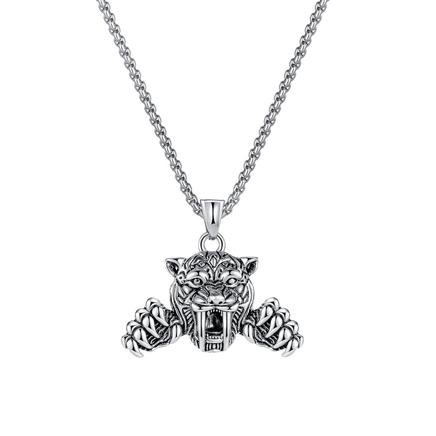 Stainless Steel Necklace | Tiger & Leopard