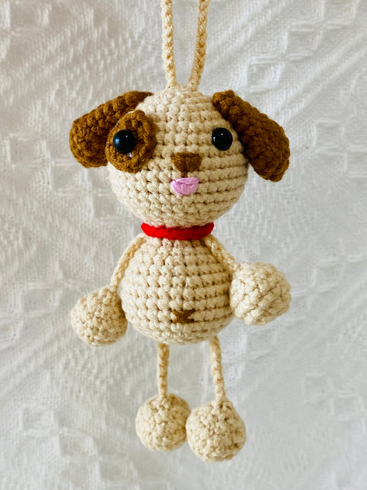 Crochet Keychains | Leggy Dog