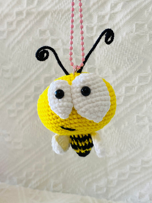 Crochet Keychains | Bee