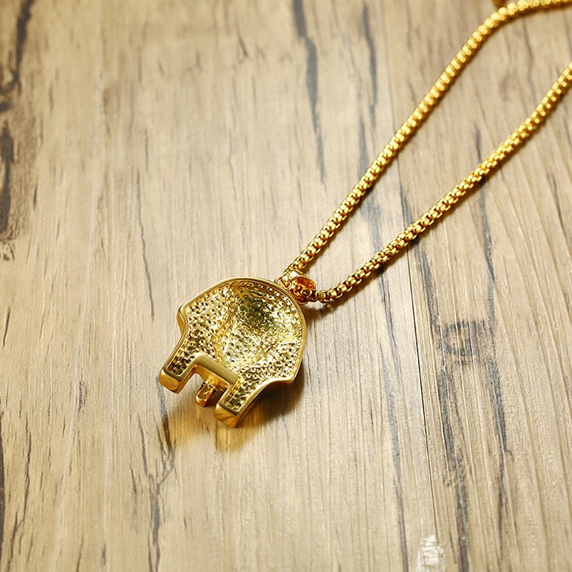 Stainless Steel Enigmatic Pharaoh Necklace