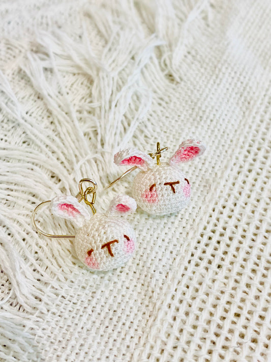 Micro Crochet Earring | Bunny