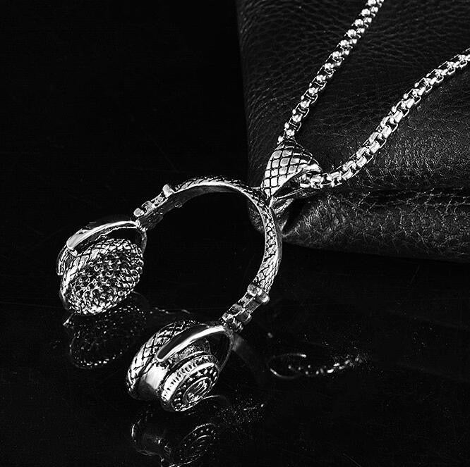 Stainless Steel Boxing Gloves Necklace