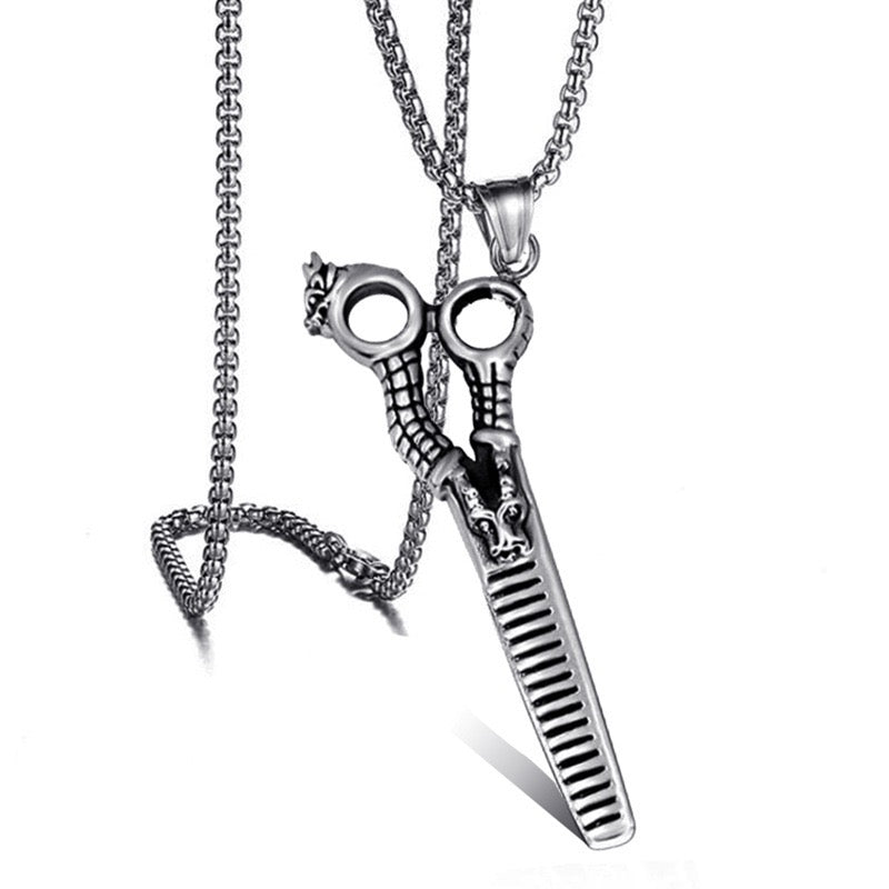 Stainless Steel Boxing Gloves Necklace
