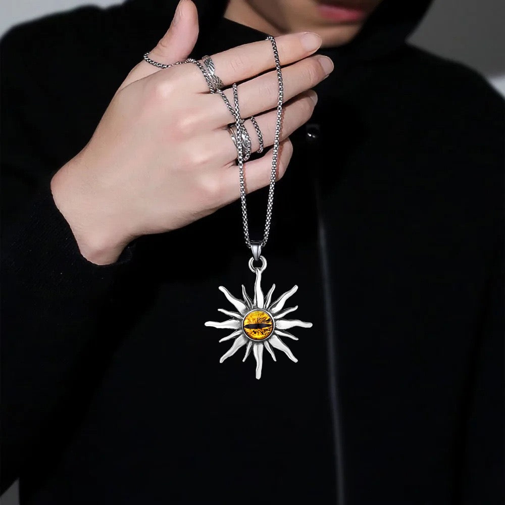 Stainless Steel Boxing Gloves Necklace