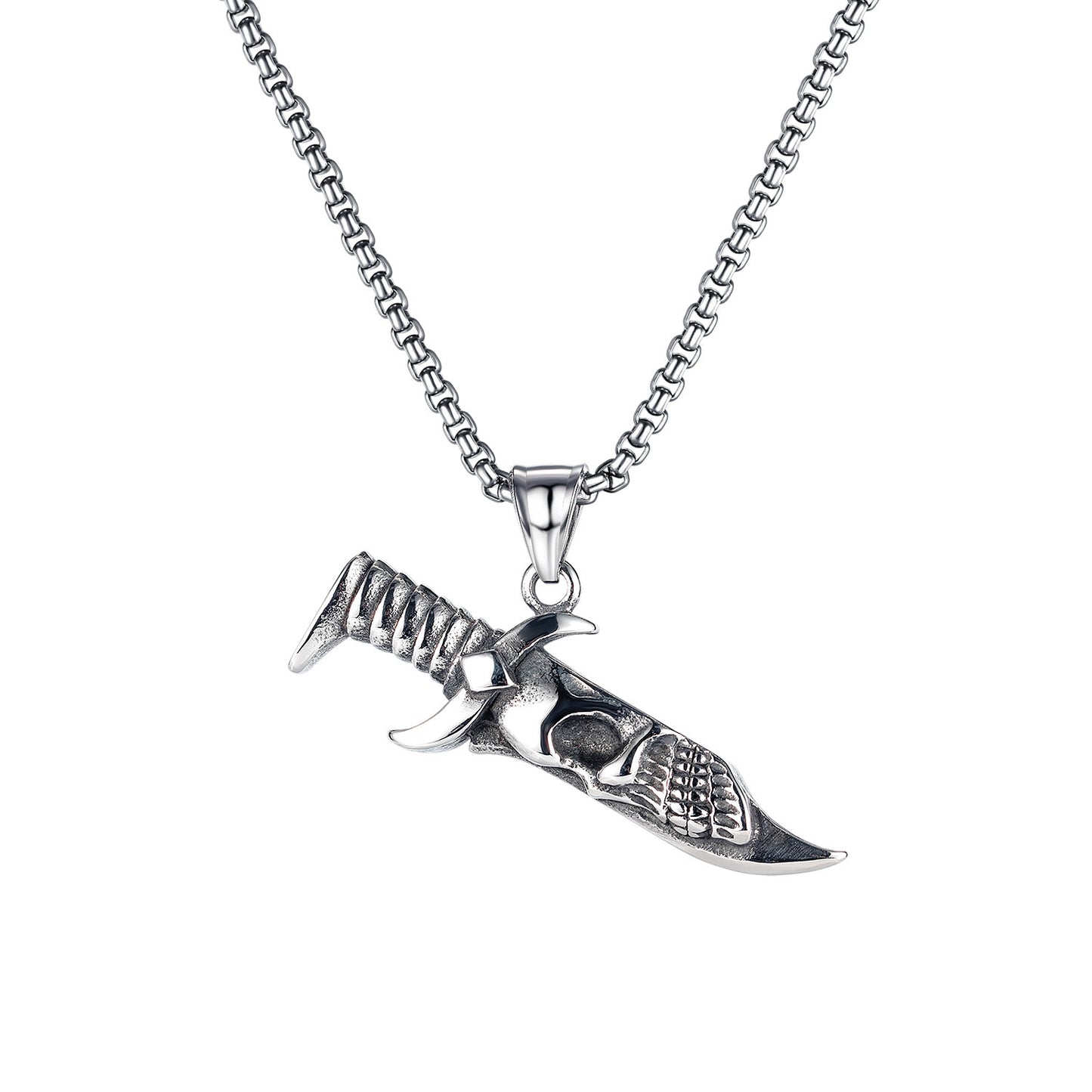 Stainless Steel Necklace | Skull theme
