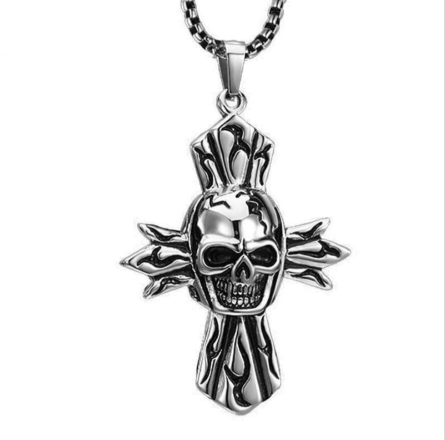 Stainless Steel Necklace | Skull theme