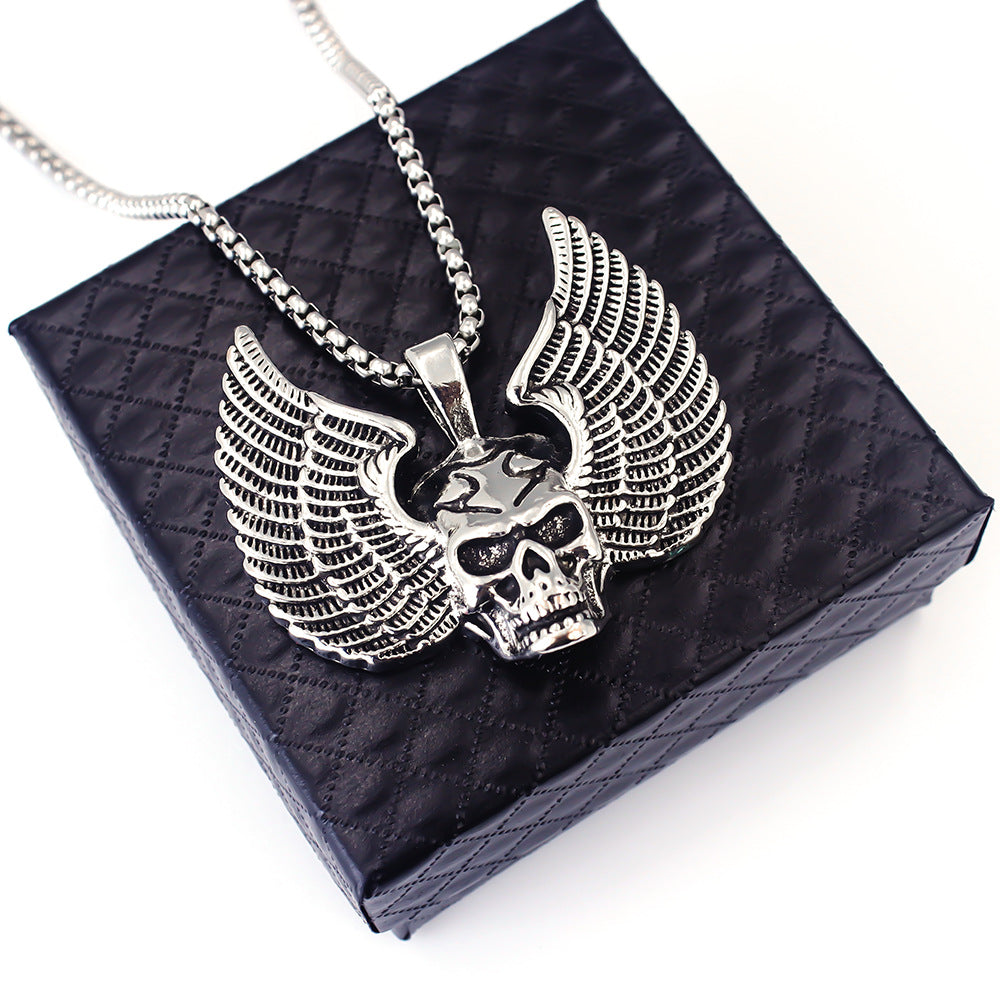 Stainless Steel Necklace | Skull theme