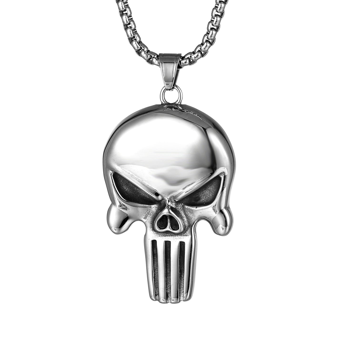Stainless Steel Necklace | Skull theme