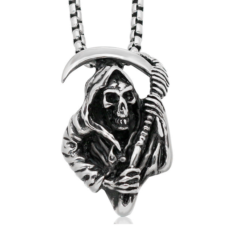 Stainless Steel Necklace | Skull theme