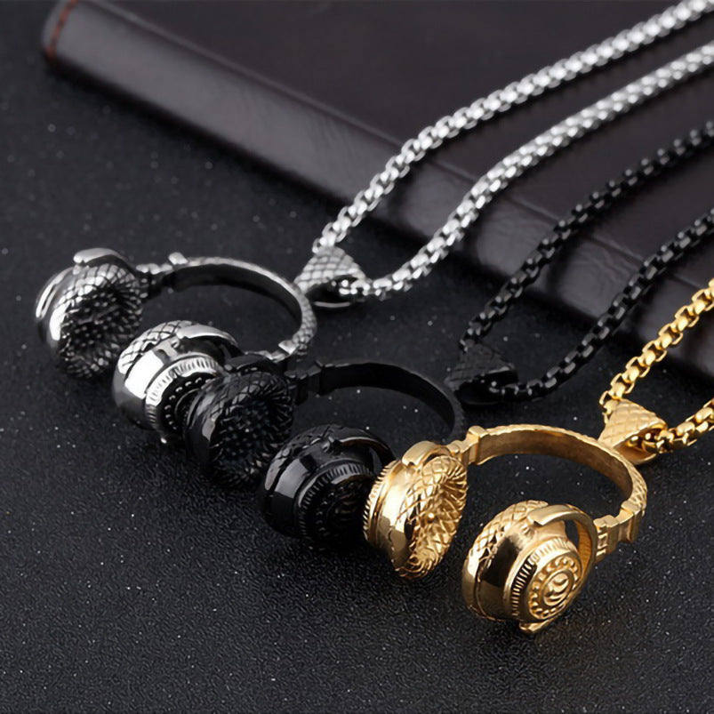 Stainless Steel Necklace | Music theme