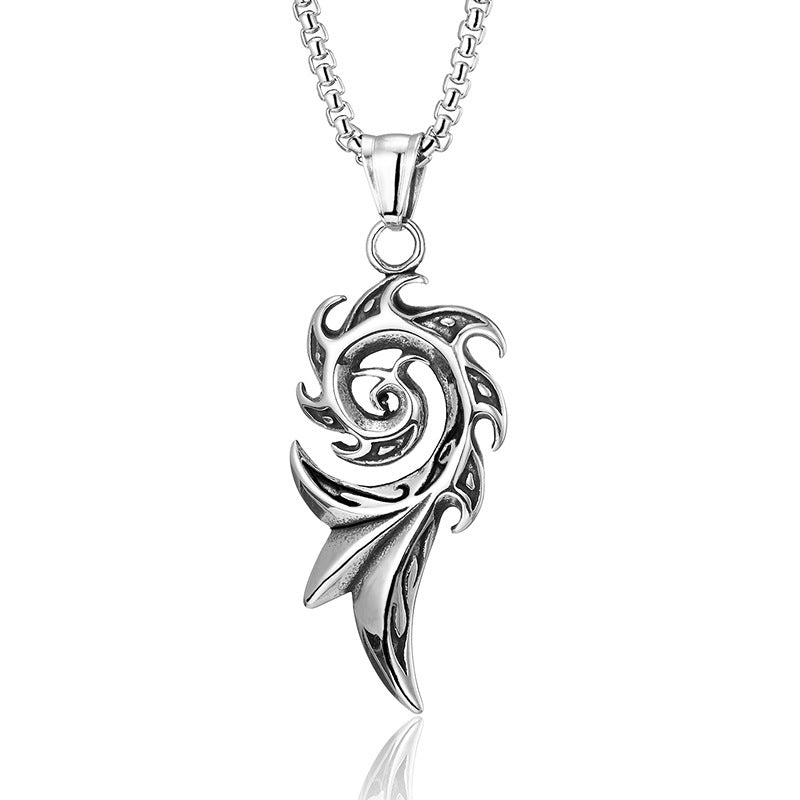 Stainless Steel Necklace | Sun theme