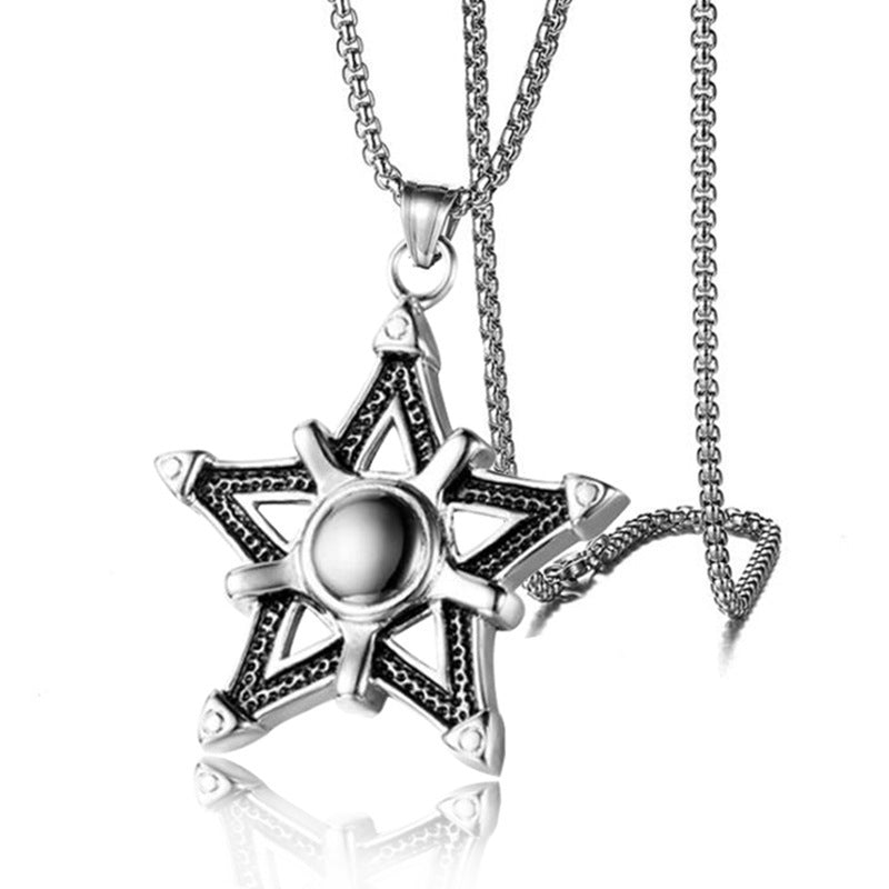Stainless Steel Necklace | Star theme