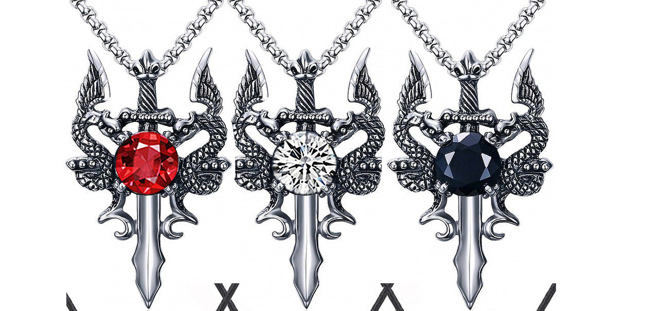 Stainless Steel Necklace | Sword