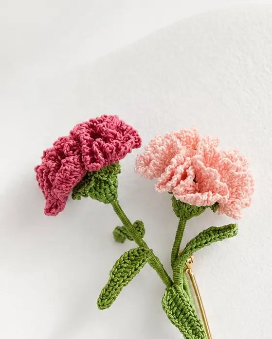 Carnation Keepsake Brooch