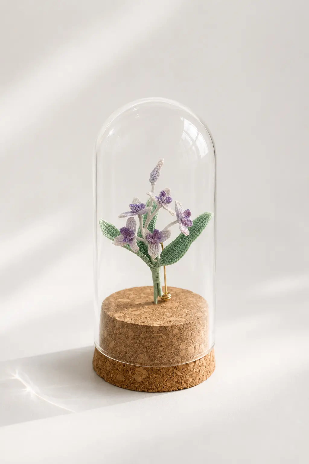 Orchid Keepsake Brooch