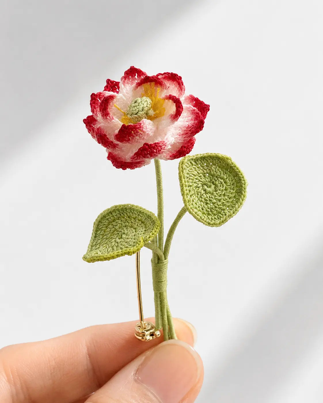 Lotus Keepsake Brooch