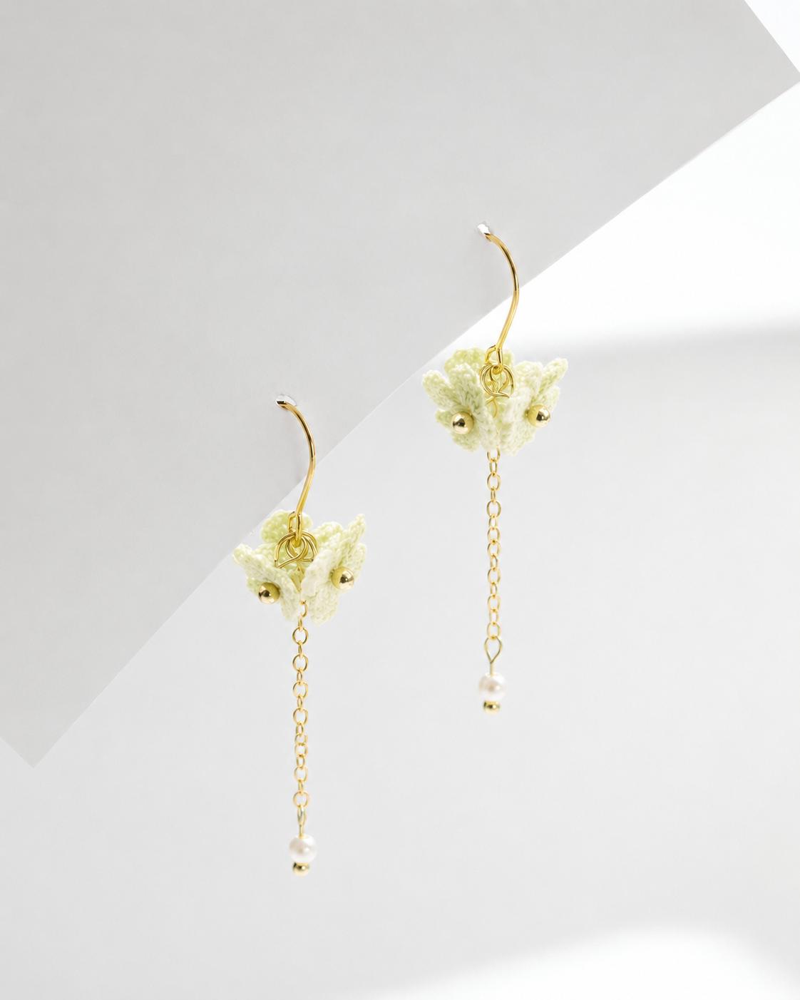 Petite Blossom Drop Earrings