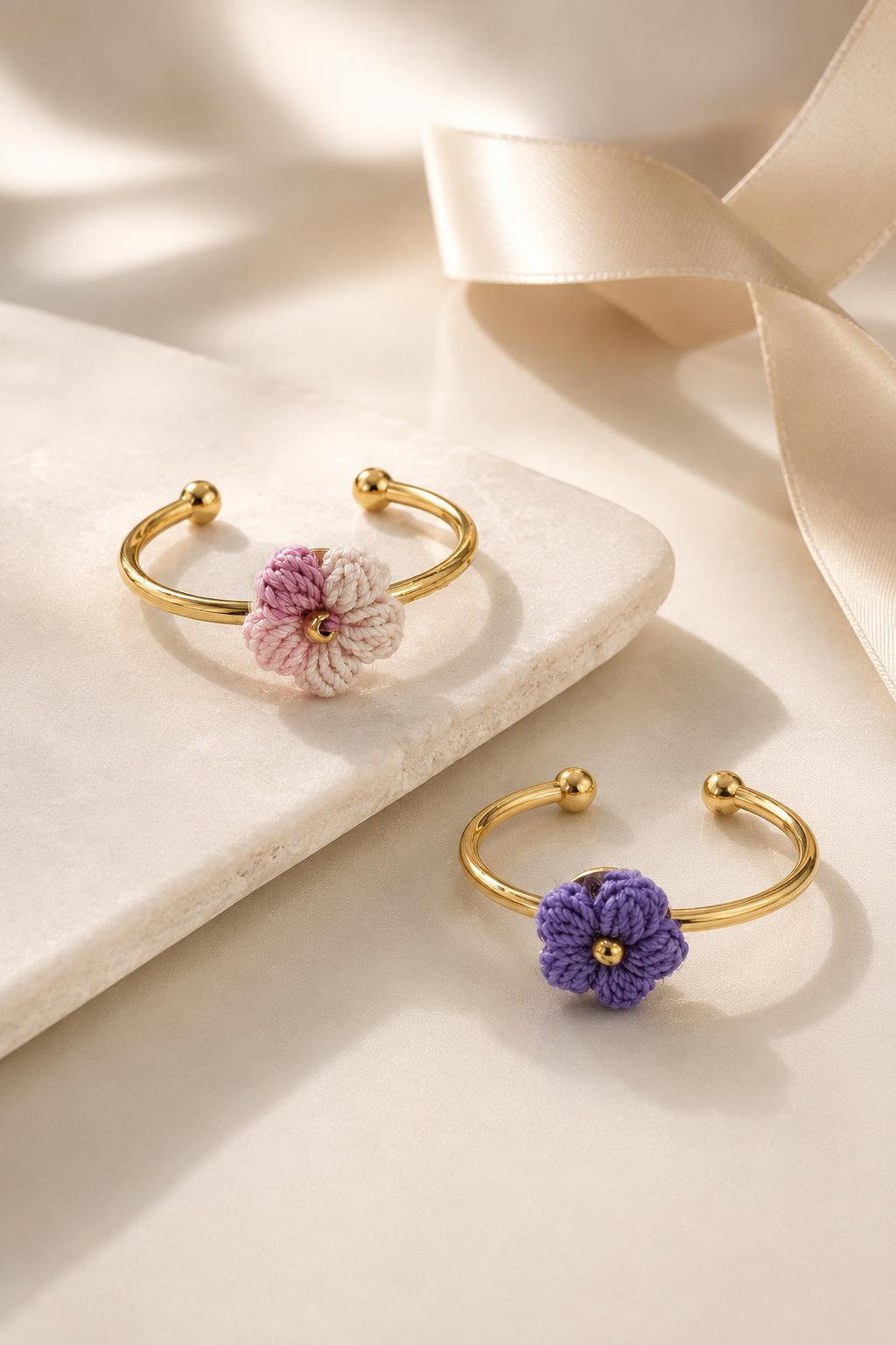 Puff Blossom Ring