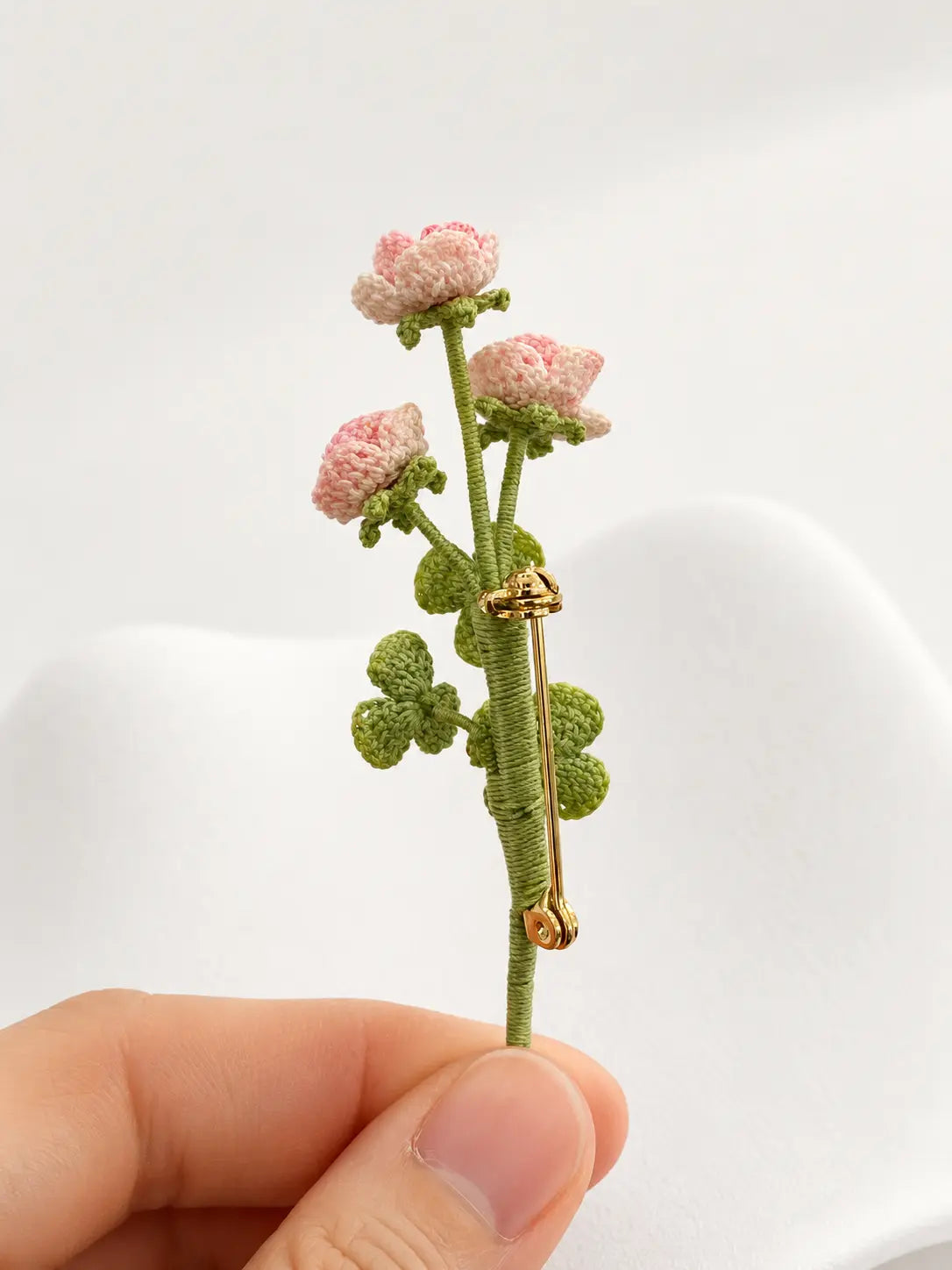 Spray Rose Keepsake Brooch