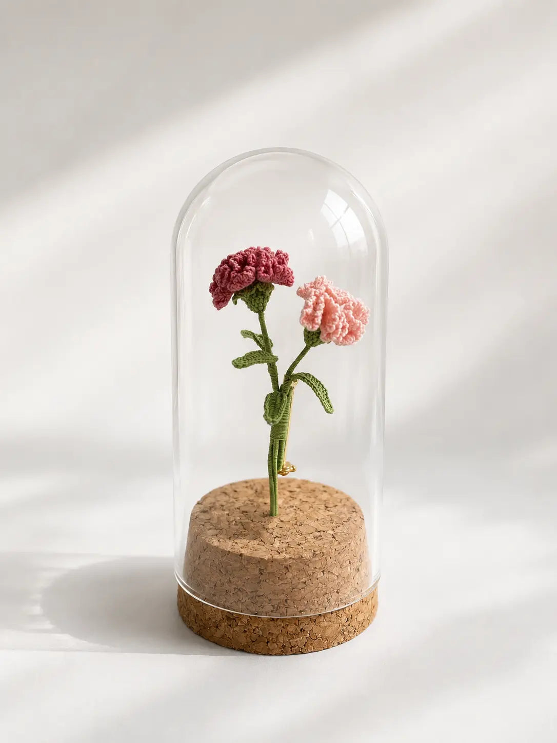 Carnation Keepsake Brooch
