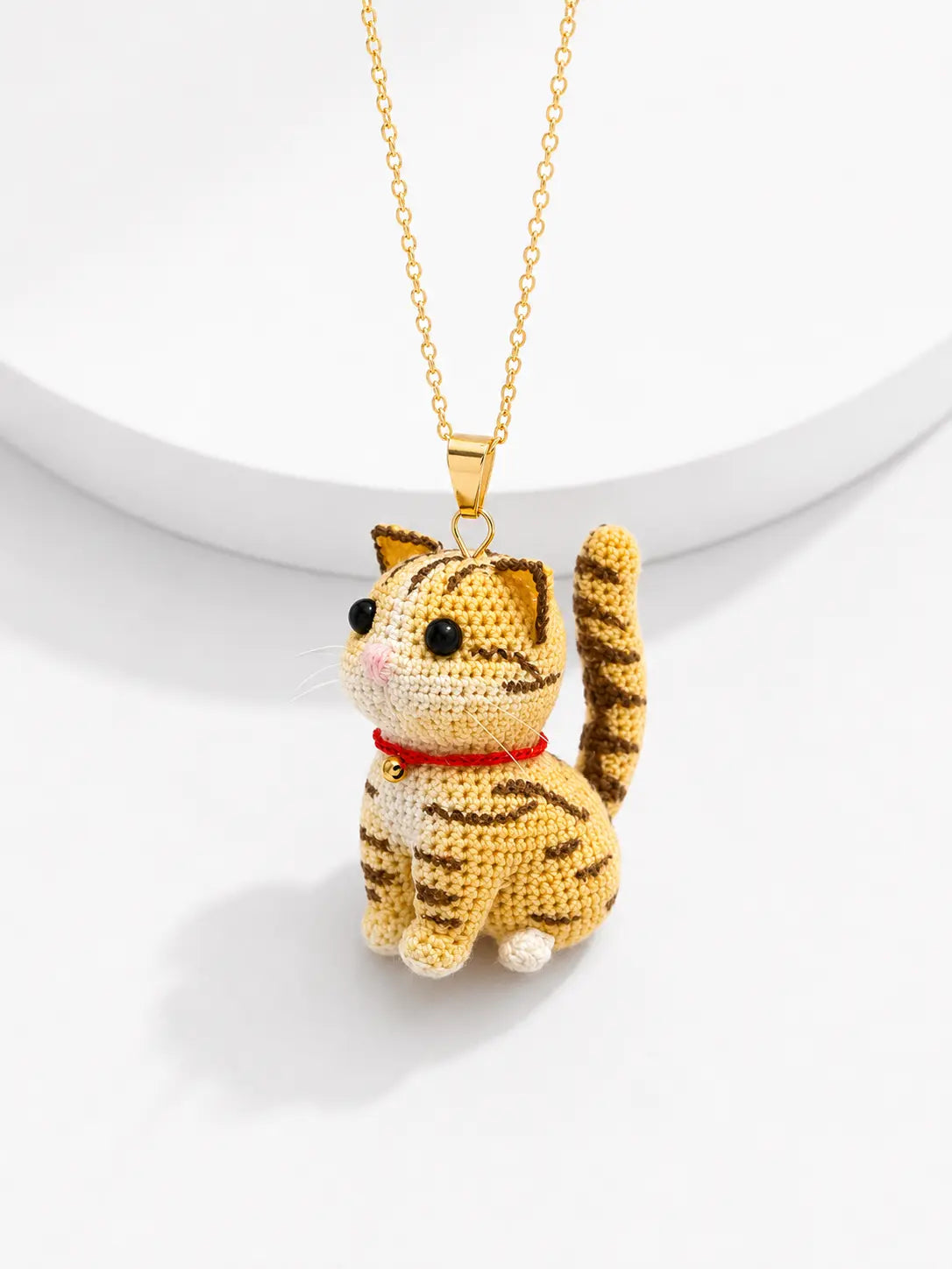 Tabby Cat Necklace