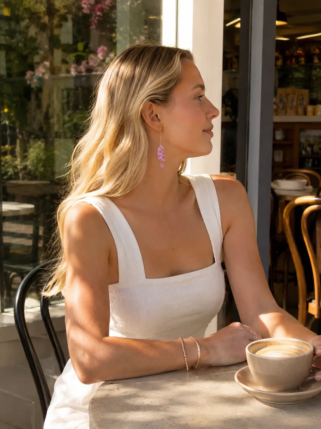 Tassel leaves Earrings