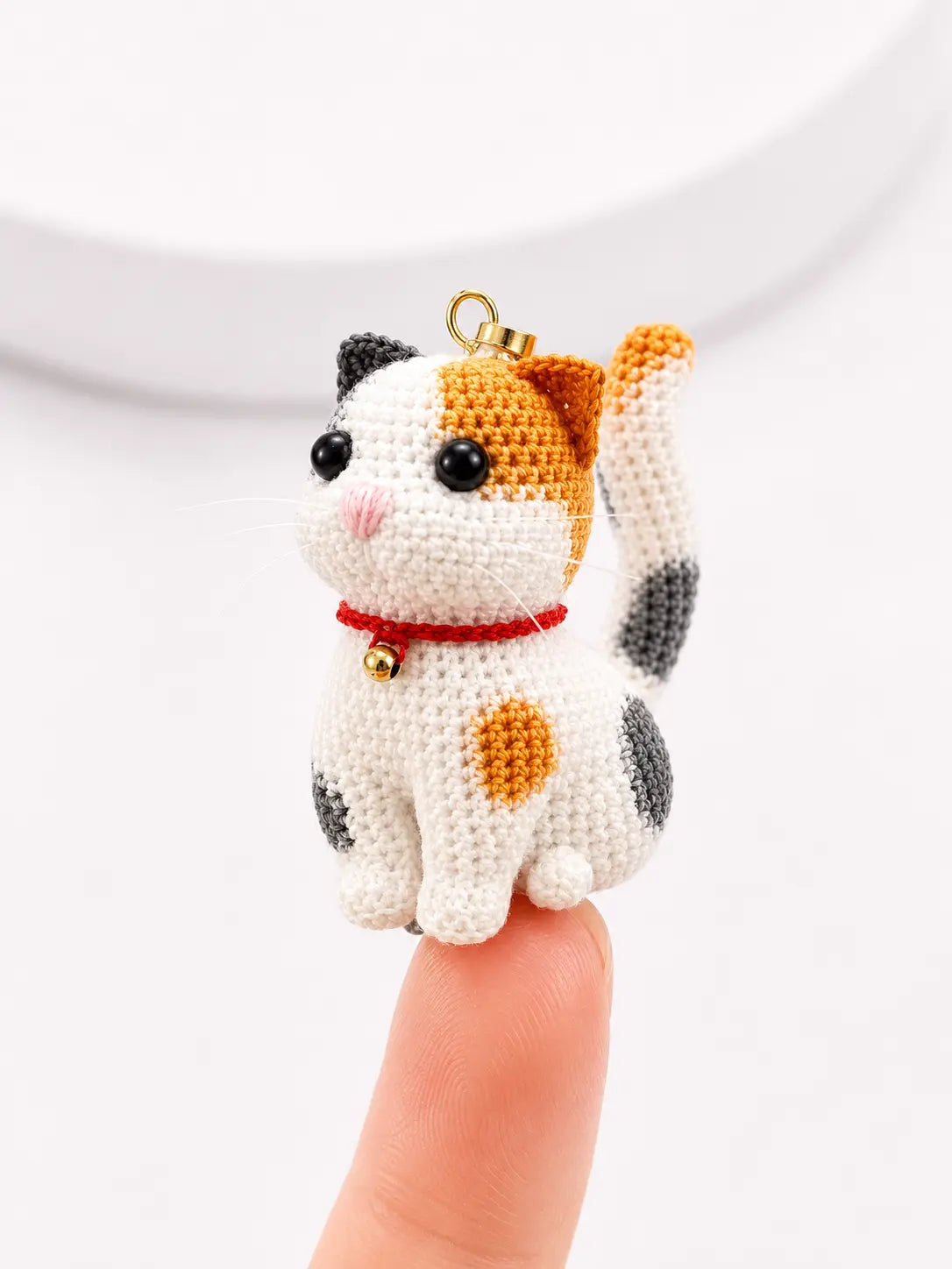 Calico Cat Necklace