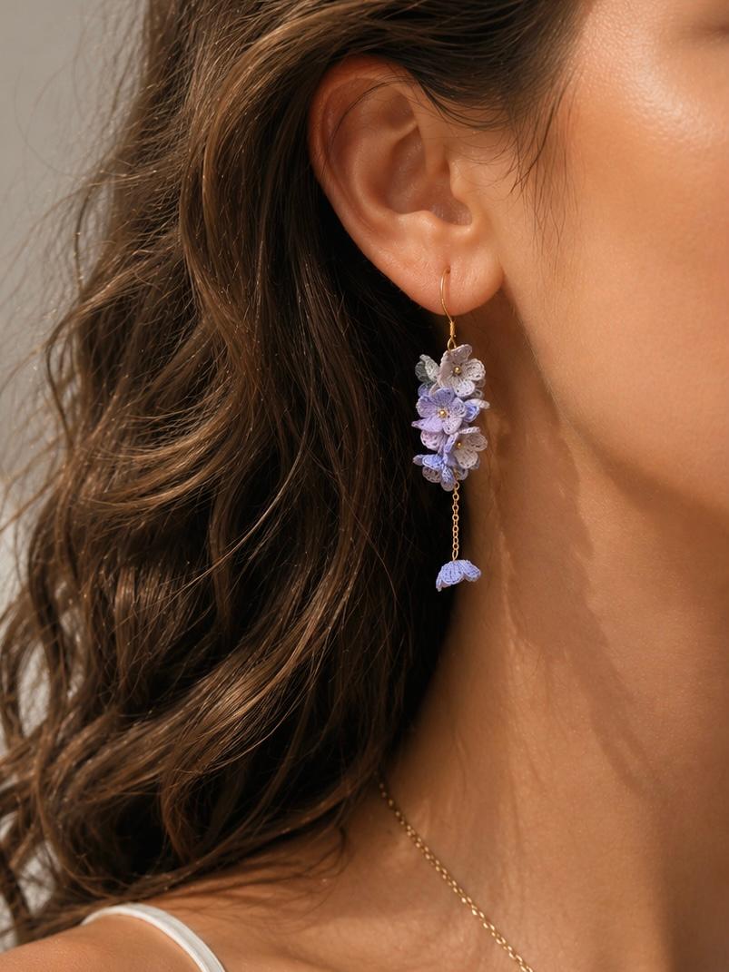 Cascading Flower Earrings