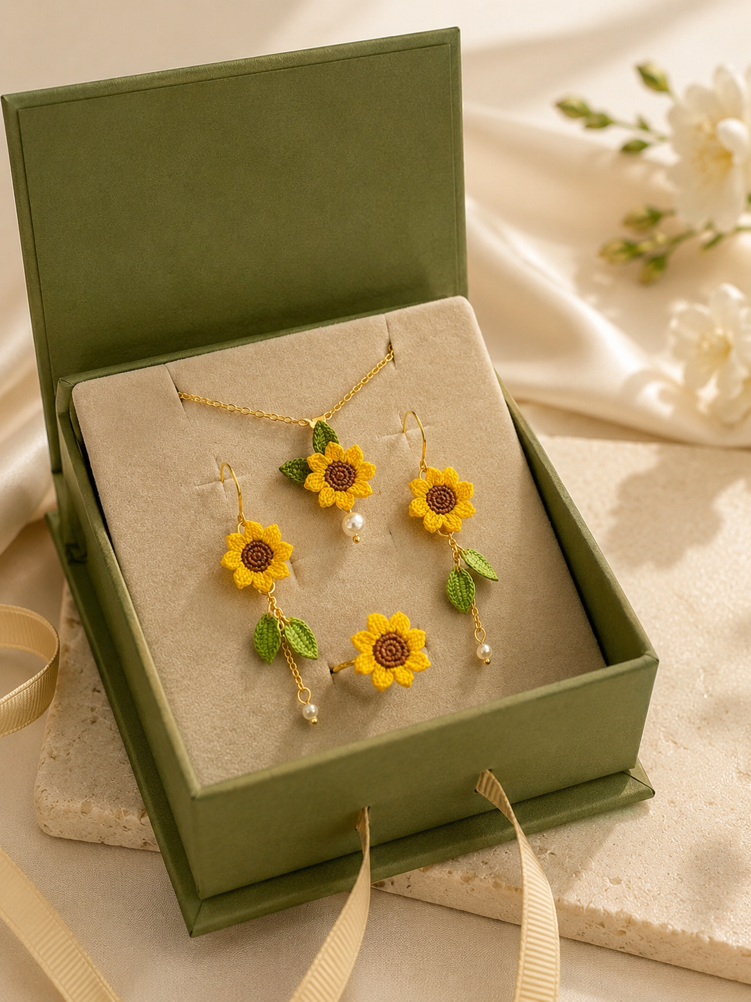 Sunflower Earrings