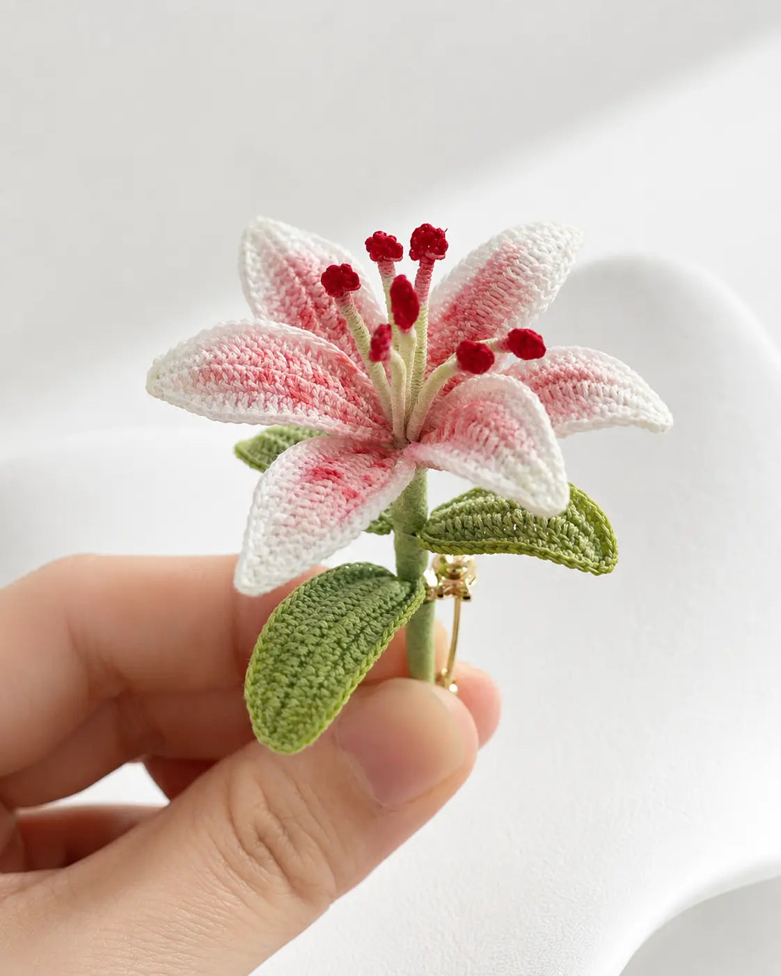 Lily Keepsake Brooch