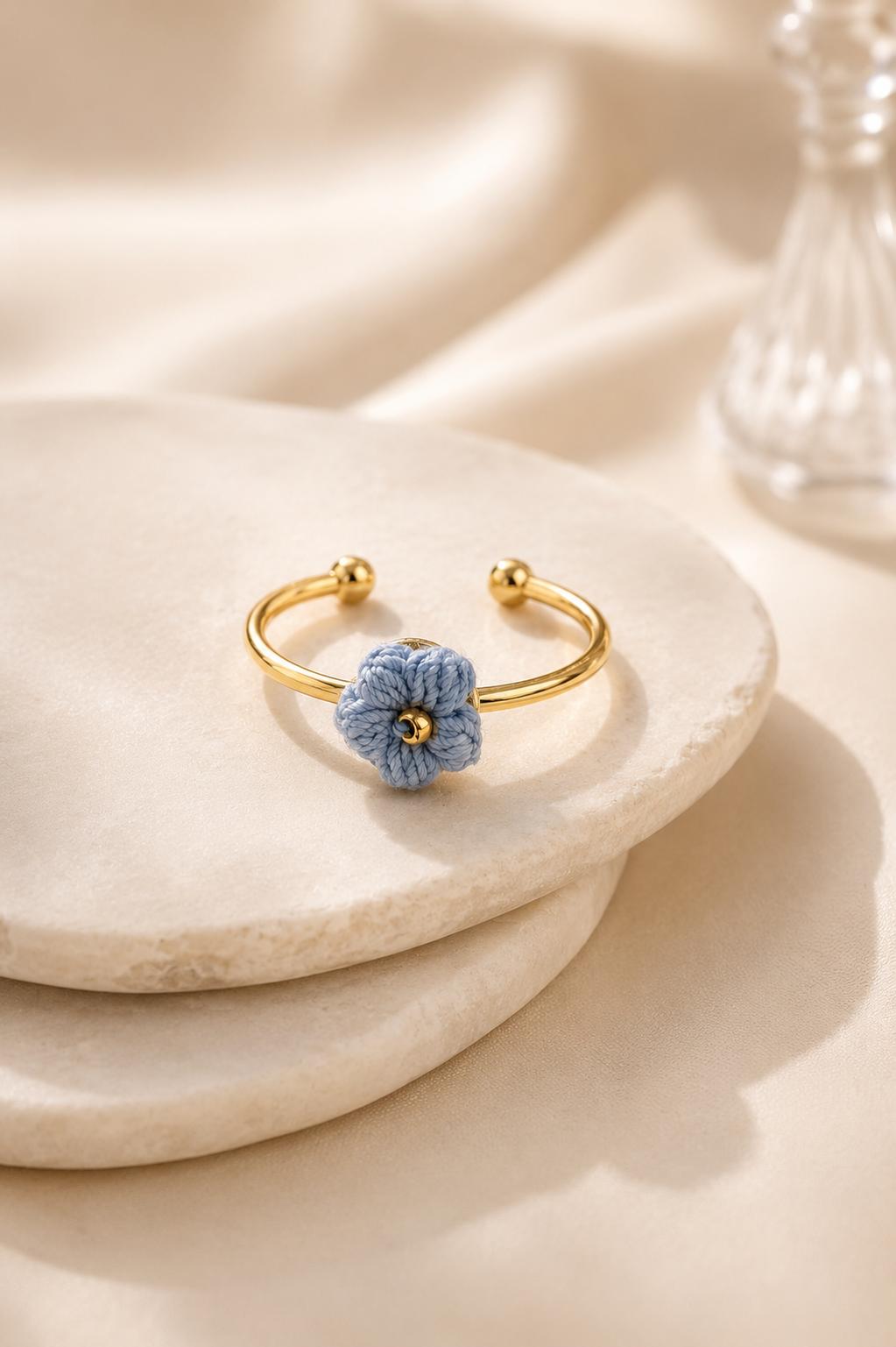 Puff Blossom Ring