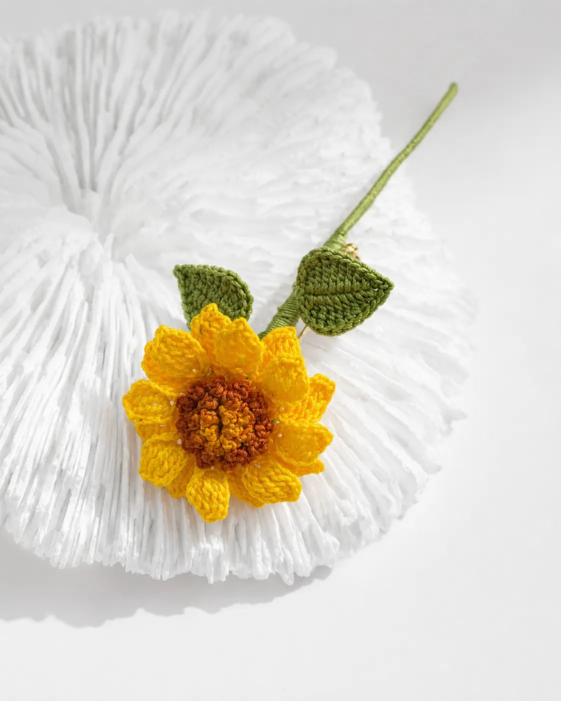 Sunflower Brooch