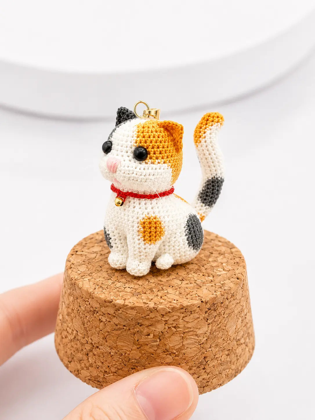 Calico Cat Necklace