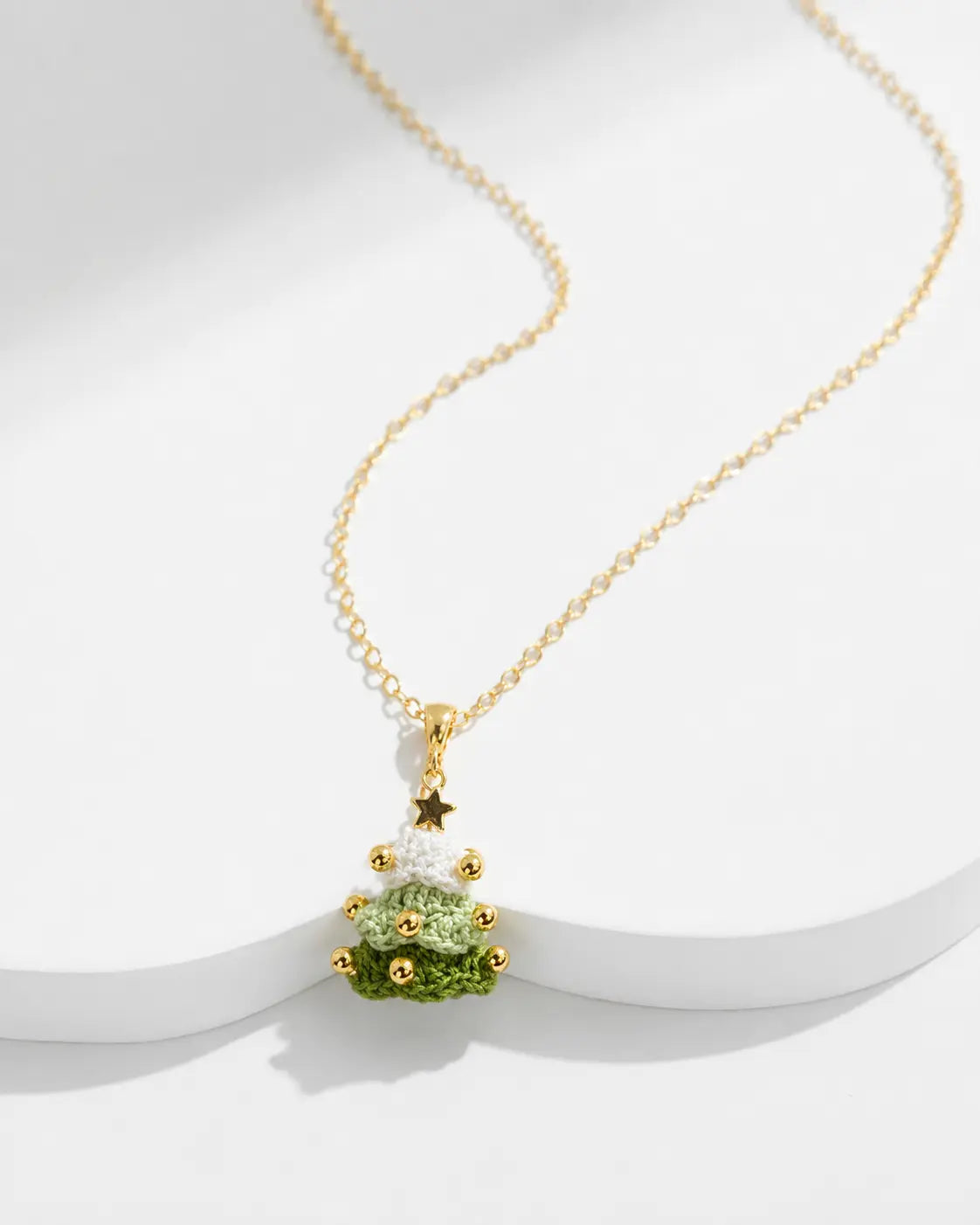 Christmas Tree Necklace