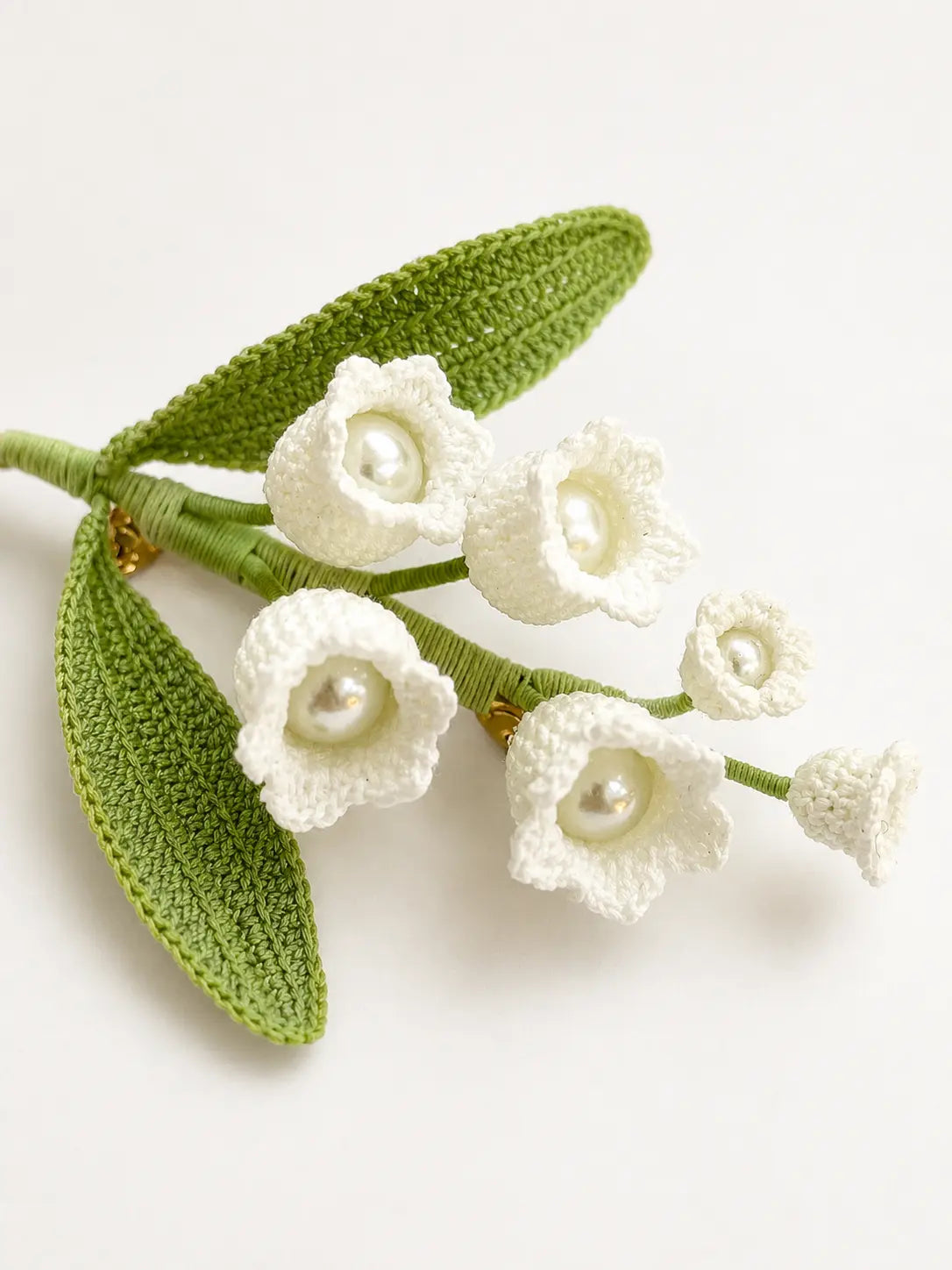 Lily of the Valley Keepsake Brooch