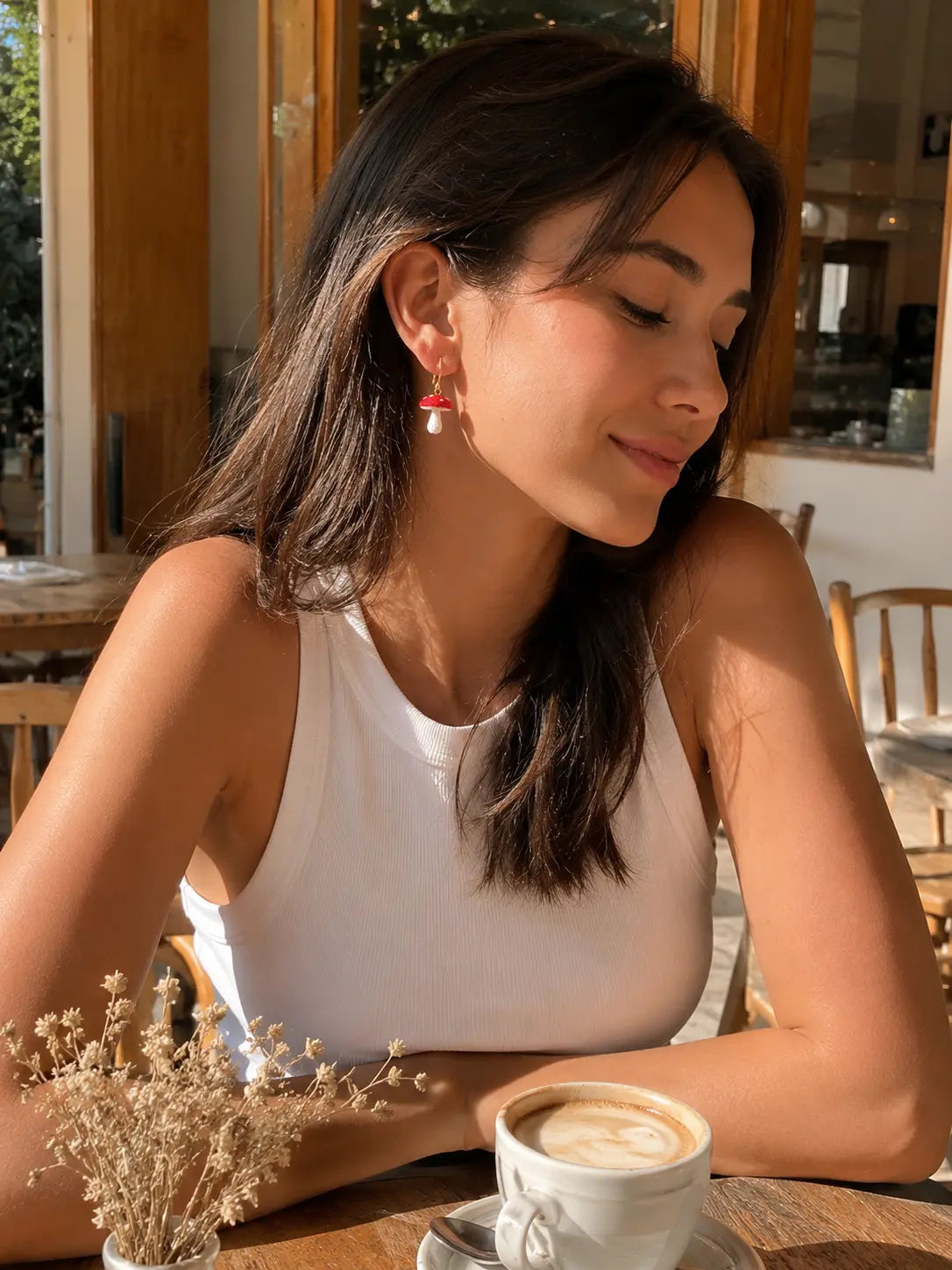 Woodland Mushroom Earrings