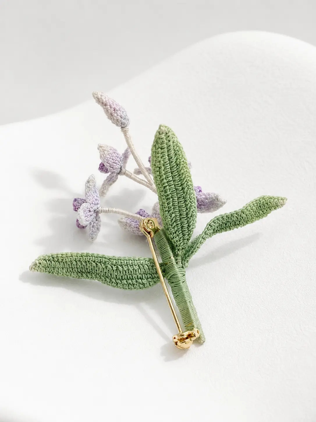 Orchid Keepsake Brooch