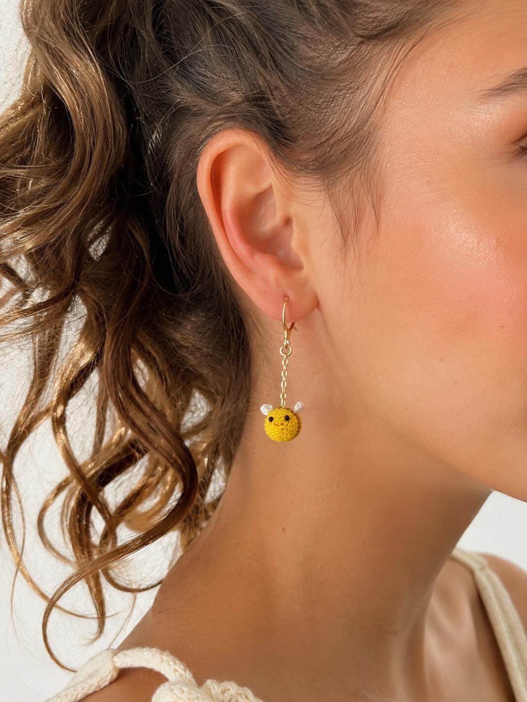 Bumblebee Earrings