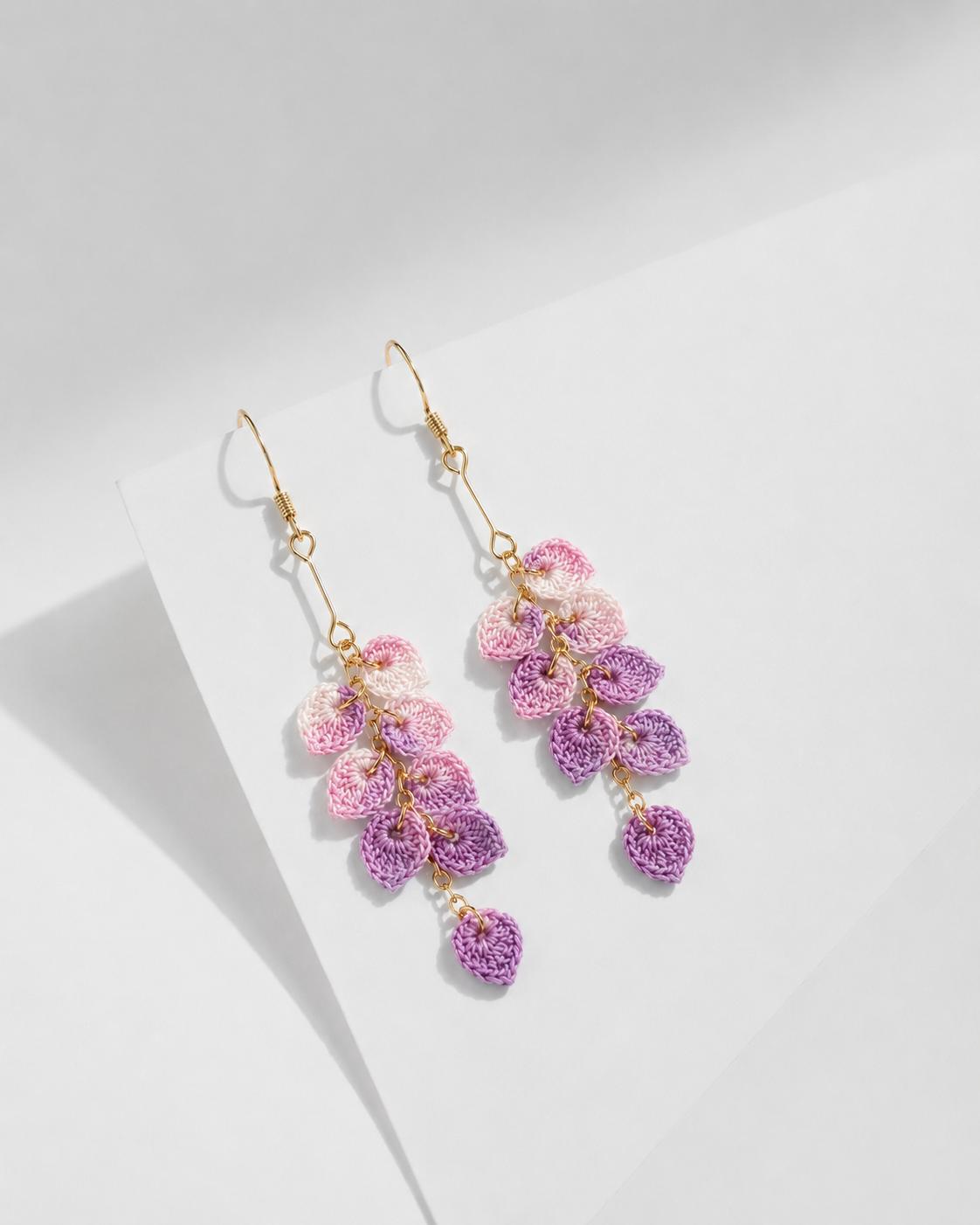 Tassel leaves Earrings