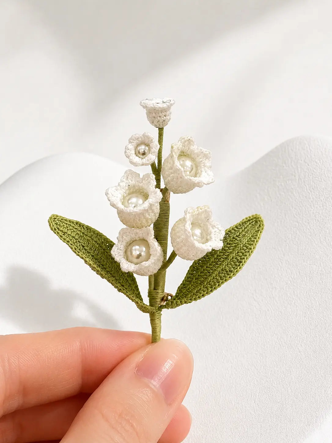 Lily of the Valley Keepsake Brooch