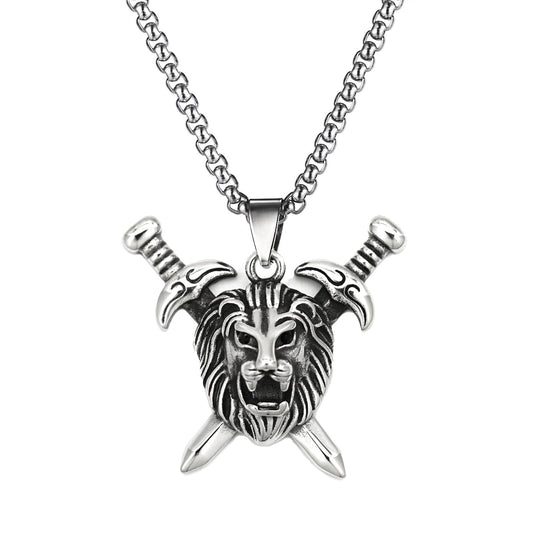 Stainless Steel Necklace  | Lion