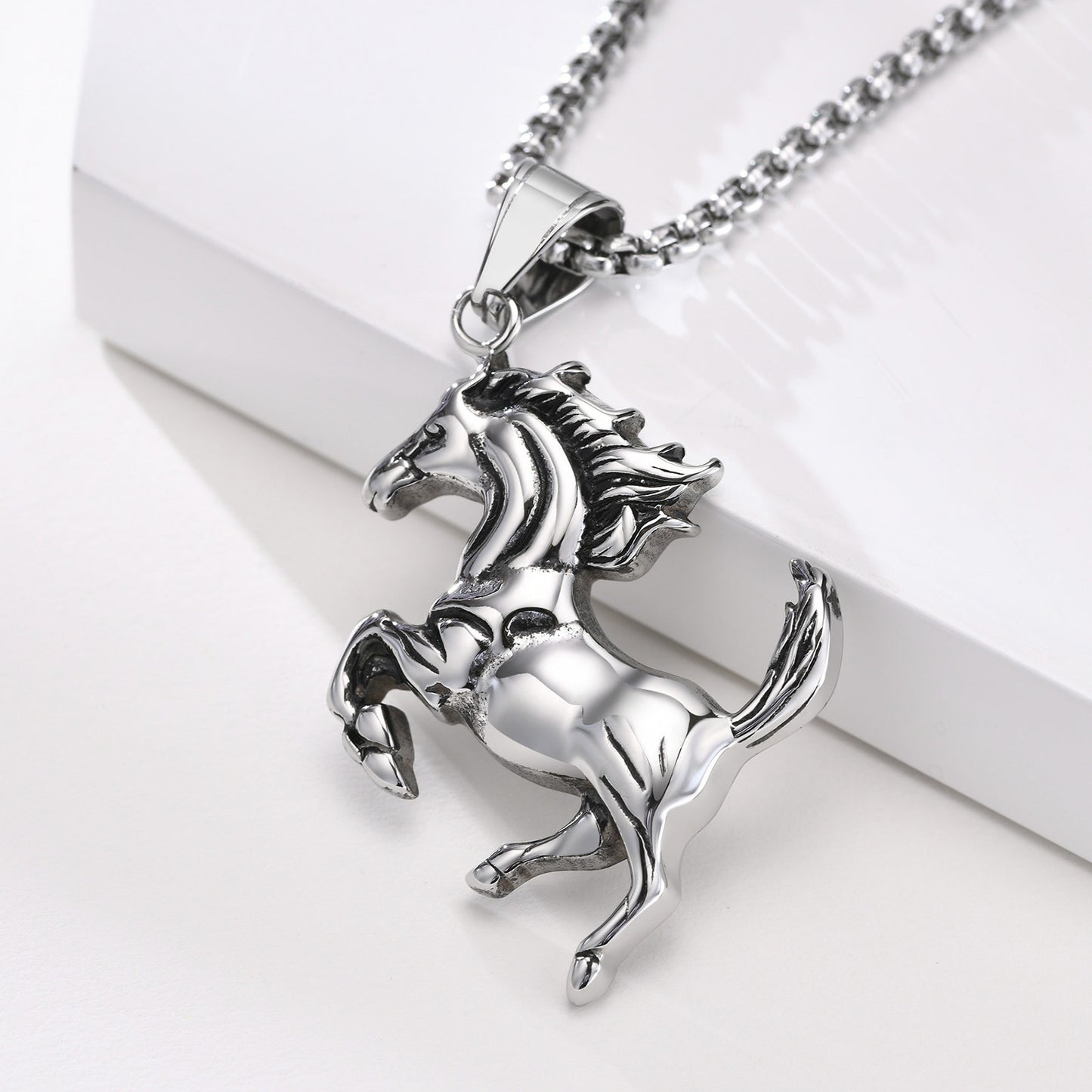 Stainless Steel Necklace  | Land animal