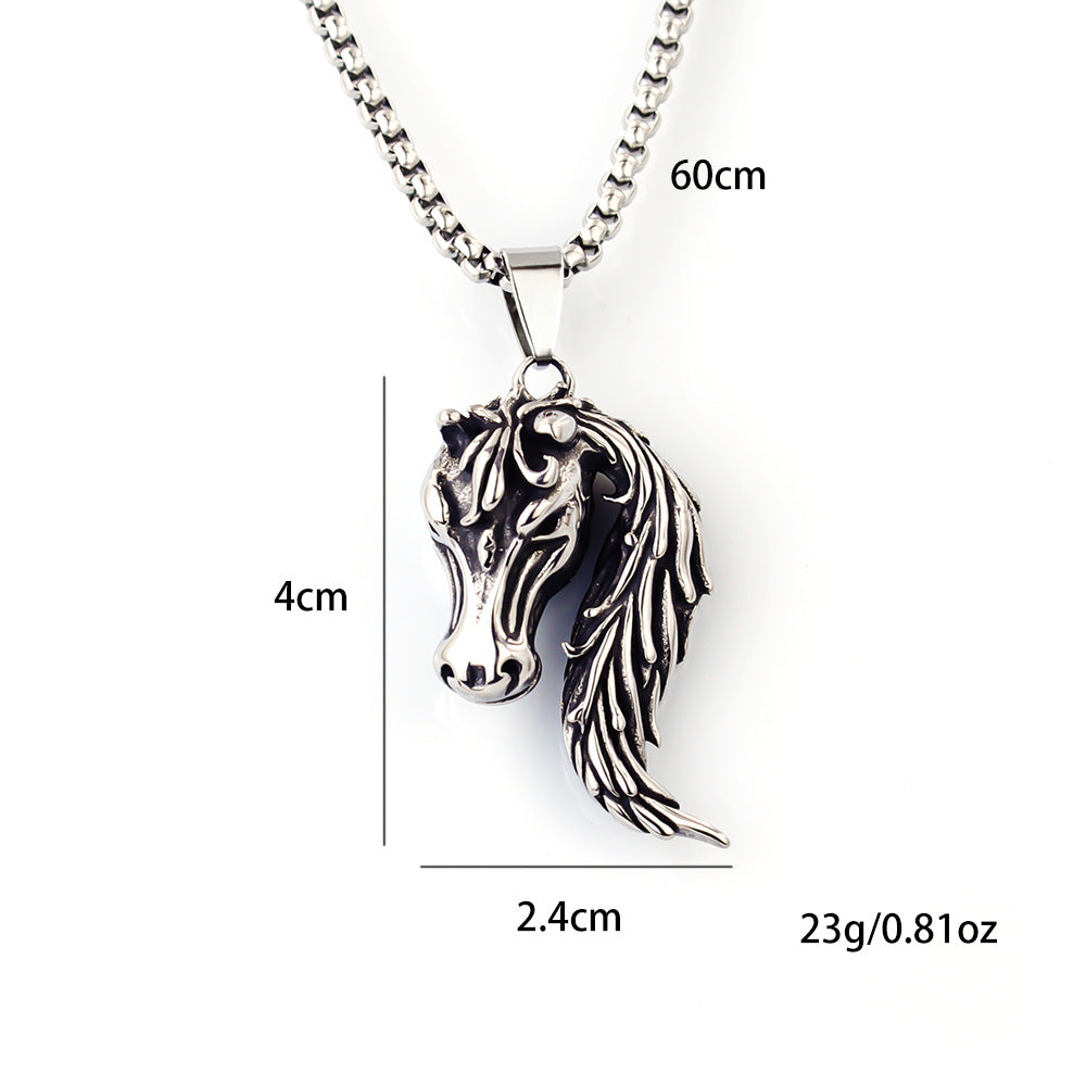 Stainless Steel Necklace  | Land animal